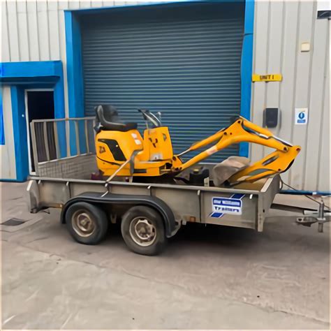 mini digger trailers for sale